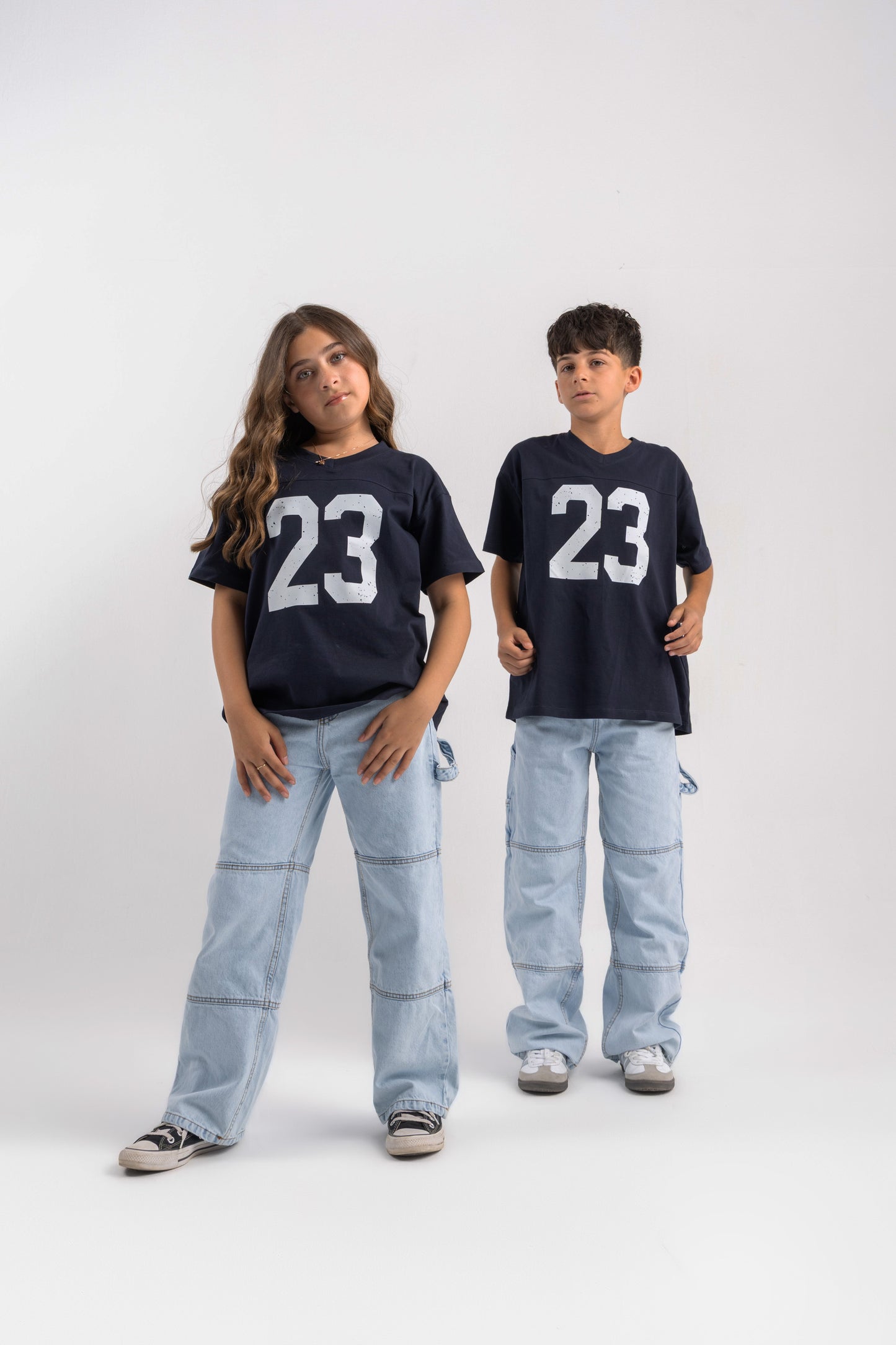 Blue unisex jeans