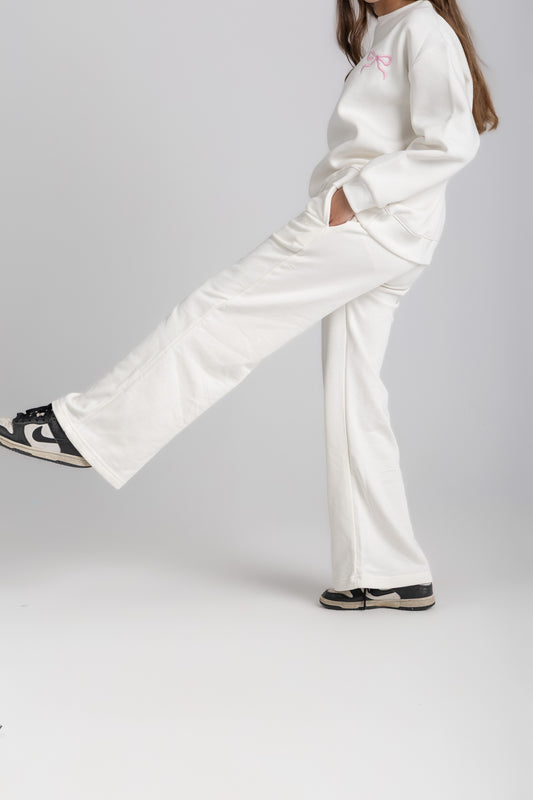 Off-white straight leg sweatpants